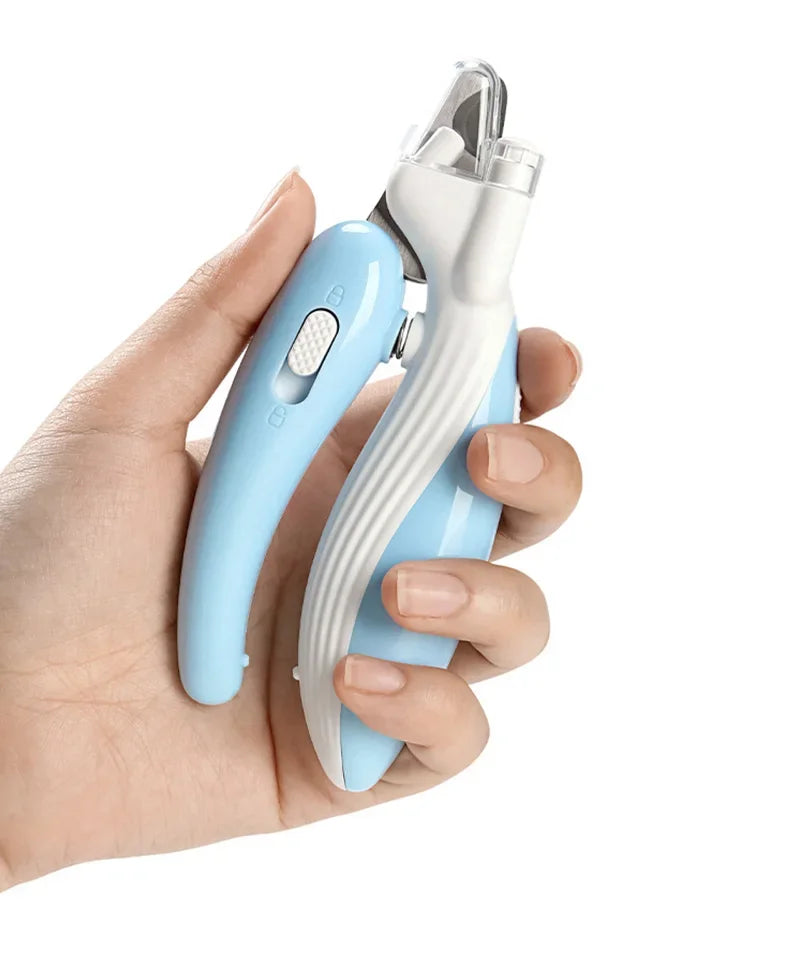 Professional Pet Nail Clippers with Led Light Pet Claw Grooming Scissors for Dogs Cats Small Animals