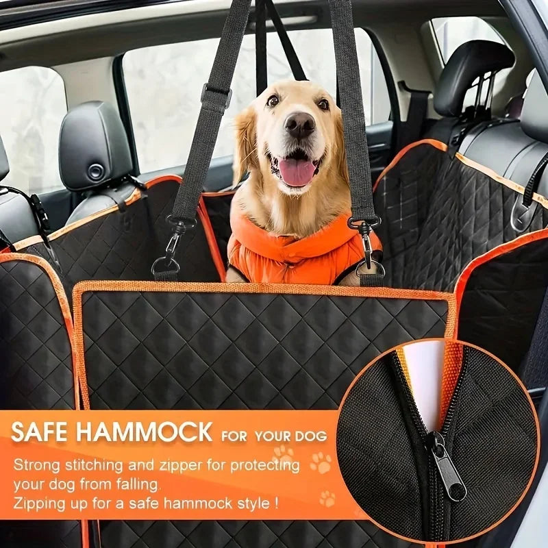 Ideal Dog Car Seat Cover, Waterproof, Scratch-Resistant for All Vehicles