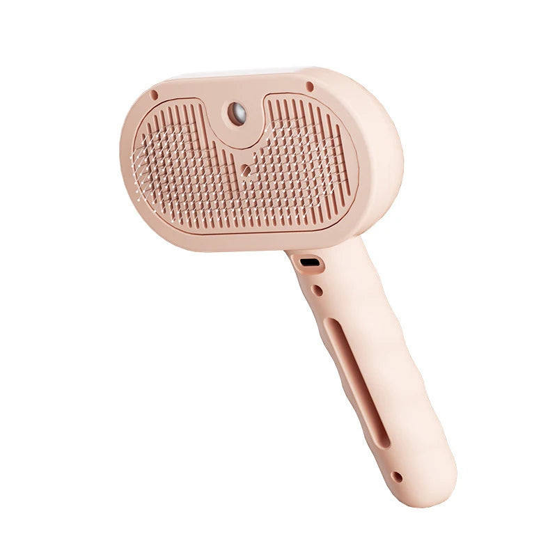 Portable Pet Grooming & Massage Comb – USB Rechargeable
