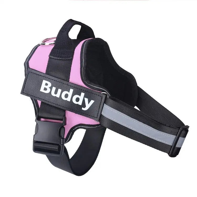Personalized Dog Harness NO PULL Reflective Breathable Pet Vest For Small Large Dogs