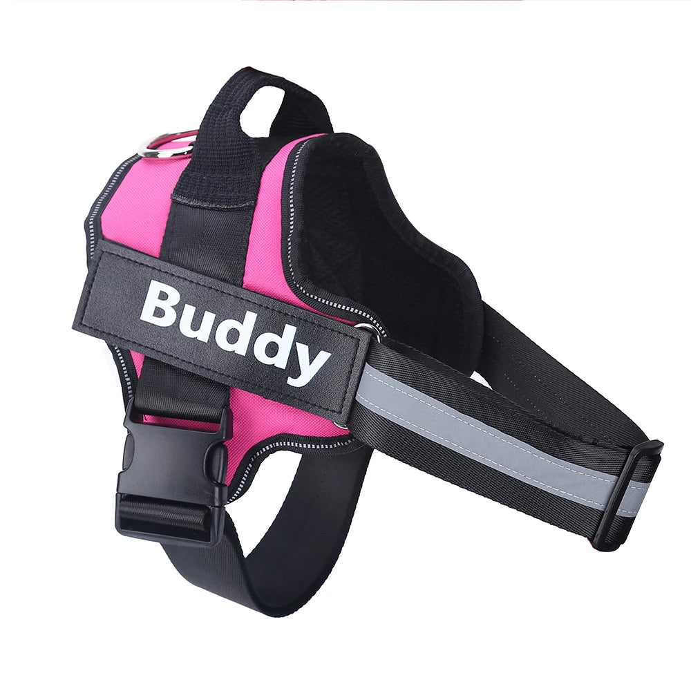 Personalized Dog Harness NO PULL Reflective Breathable Pet Vest For Small Large Dogs
