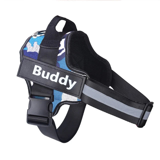 Personalized Dog Harness NO PULL Reflective Breathable Pet Vest For Small Large Dogs