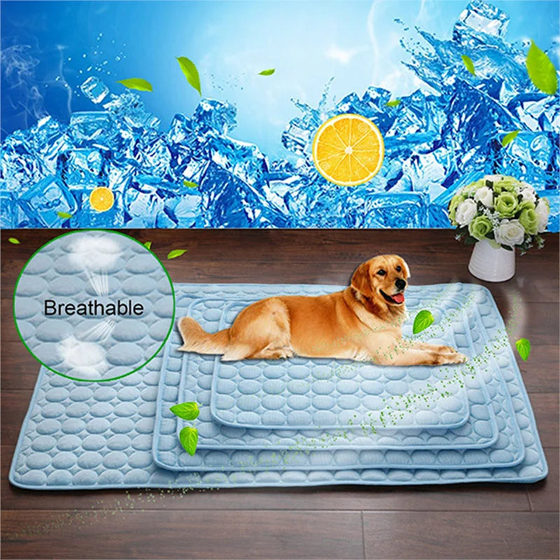 Dog Cooling Pad for Summer – Lightweight, Breathable & Portable