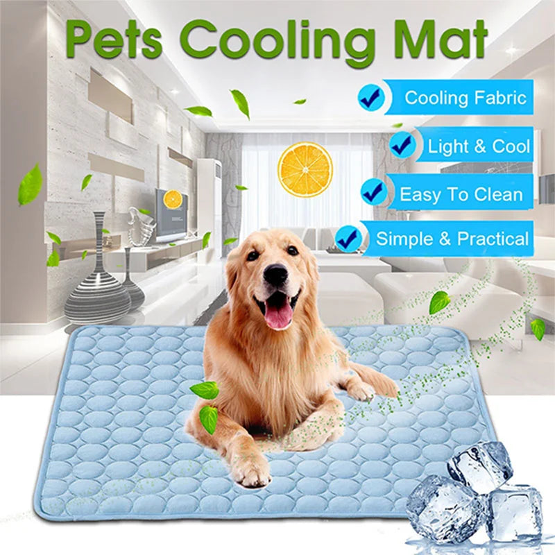 Dog Cooling Pad for Summer – Lightweight, Breathable & Portable