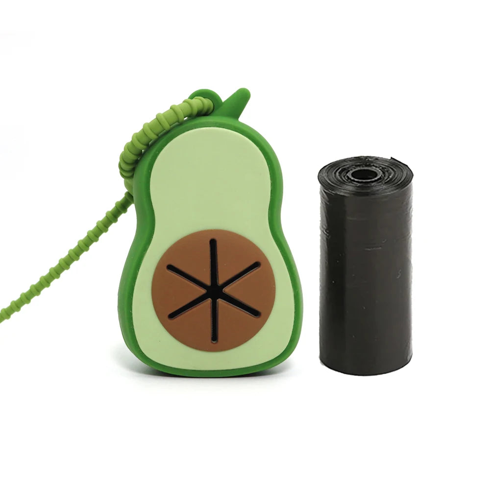 Biodegradable Eco Friendly Compostable Dog Poop Bag with Silicone Holder