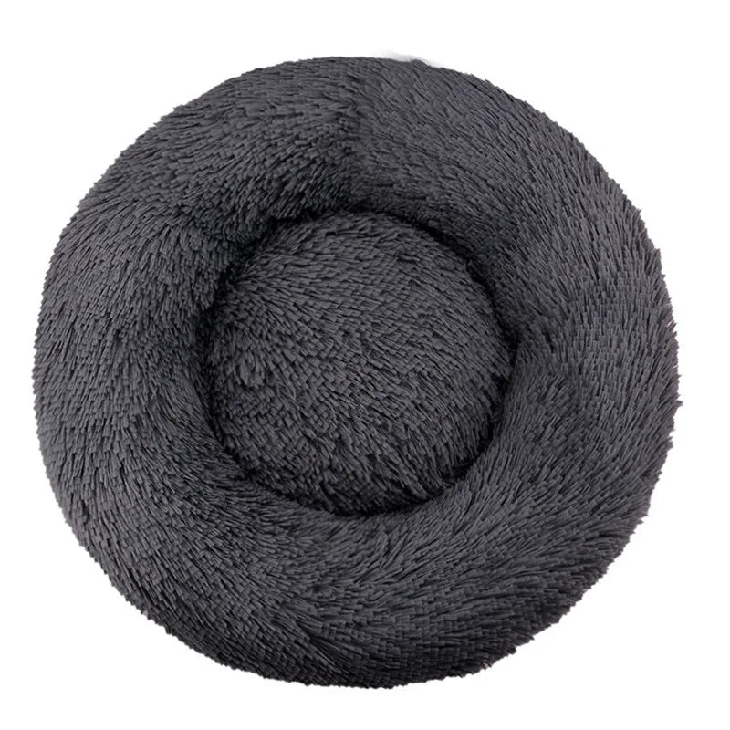 Donut Dog Bed – Joy, Calming, Washable Round Bed for Dogs & Cats | Anti-Slip Bottom, Soft & Cozy