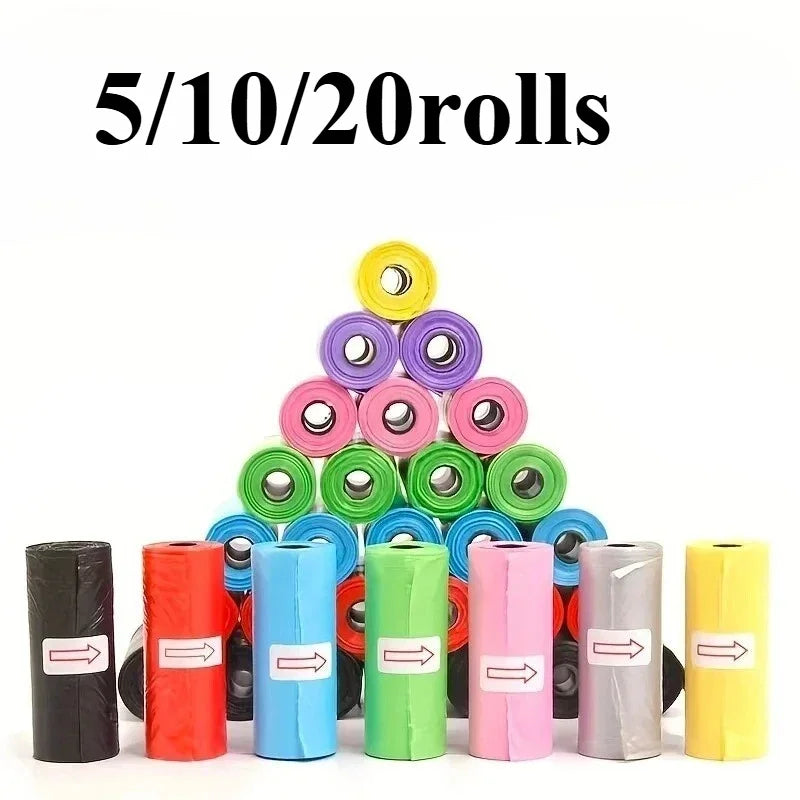 Dog Poop Bags - Disposable Ecofriendly Waste Bags Bulk Leak-Proof