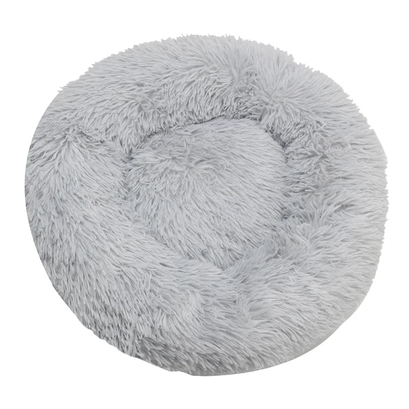 Donut Dog Bed – Joy, Calming, Washable Round Bed for Dogs & Cats | Anti-Slip Bottom, Soft & Cozy