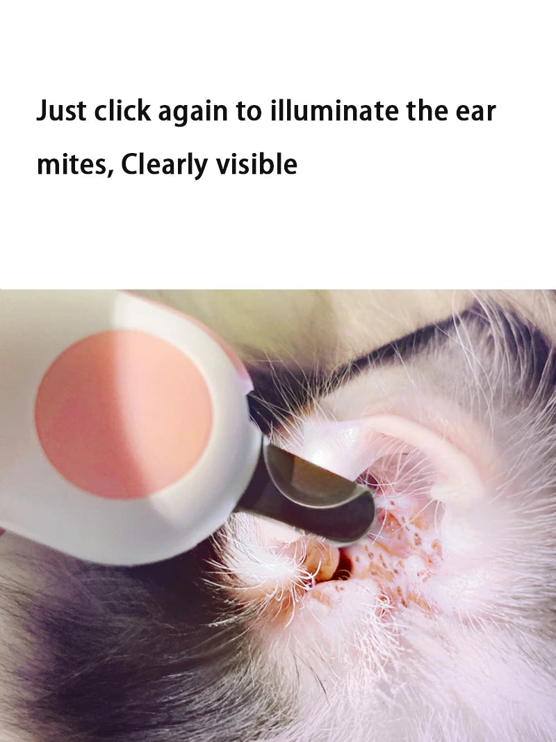 LED Light Dog Nail Clipper Professional Claw Trimmer with Safety Lock Grooming Tool Kit