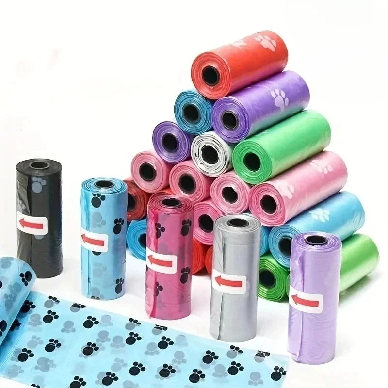 Dog Poop Bags - Disposable Ecofriendly Waste Bags Bulk Leak-Proof