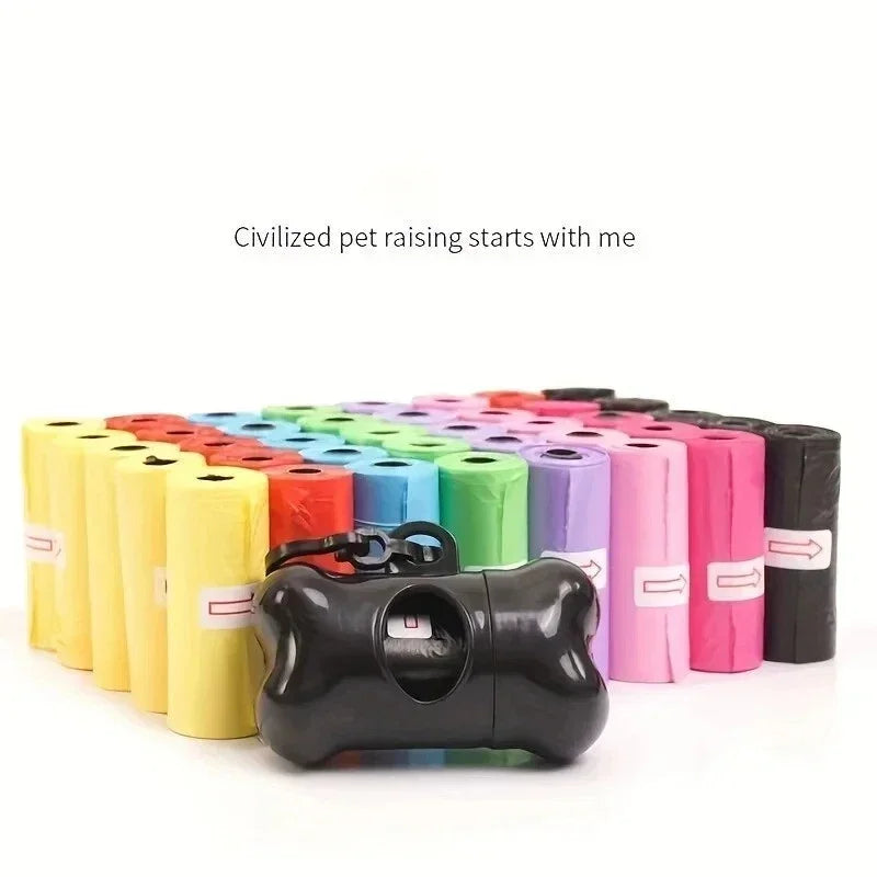 Dog Poop Bags - Disposable Ecofriendly Waste Bags Bulk Leak-Proof