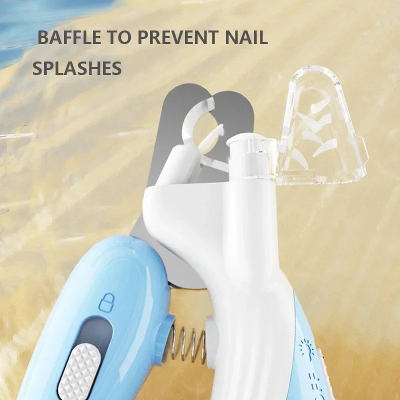 Professional Pet Nail Clippers with Led Light Pet Claw Grooming Scissors for Dogs Cats Small Animals
