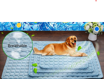 Dog Cooling Pad for Summer – Lightweight, Breathable & Portable