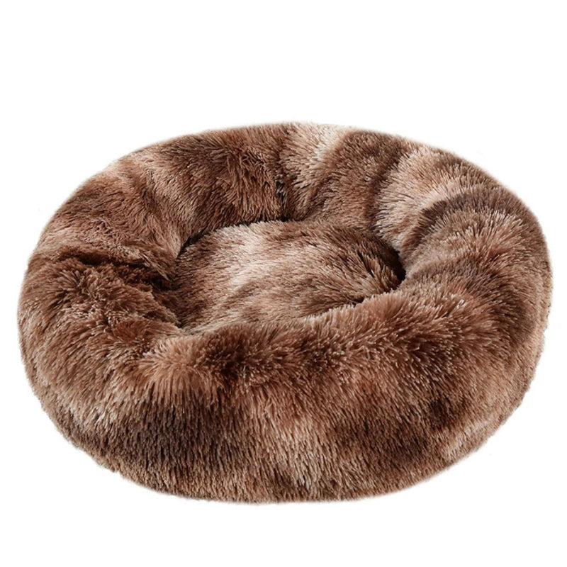 Donut Dog Bed – Joy, Calming, Washable Round Bed for Dogs & Cats | Anti-Slip Bottom, Soft & Cozy