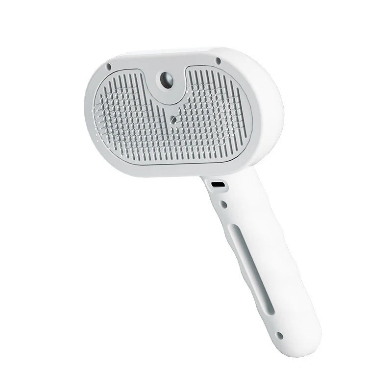 Portable Pet Grooming & Massage Comb – USB Rechargeable